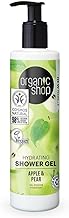 ORGANIC SHOP APPLE AND PEAR MOISTURIZING SHOWER GEL, 280 ML