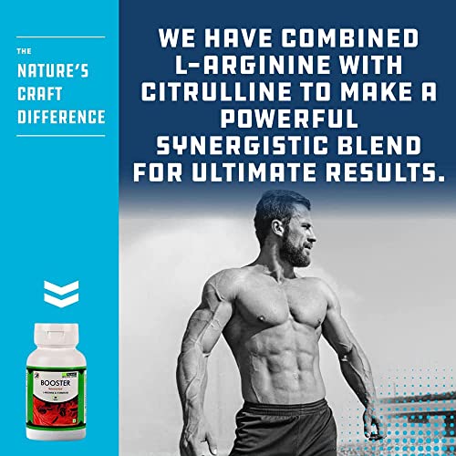 Ijk Lifestyle Centre Booster Nitrogen L-Arginine Tablets | Hcl & Vitamin B6 | Support Healthy Blood Circulation | Health Supplement | 30 Tablets | 1000Mg #TOP6