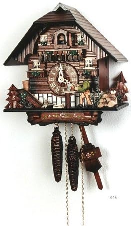 Cuckoo Clock Lumberjack House