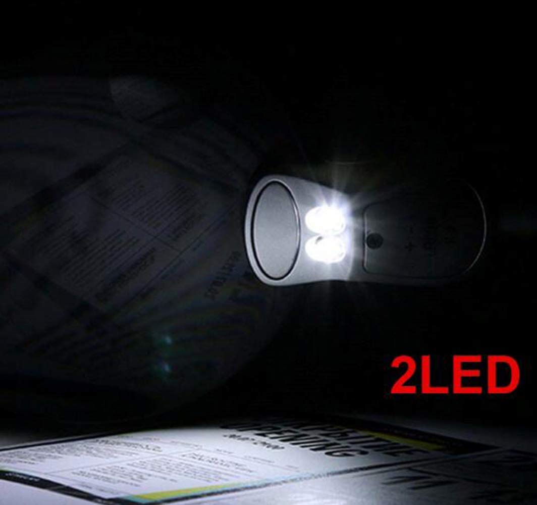 Lupa 2X 2,5X Lampa powiększająca LED Lupa biurkowa LED z jasnymi diodami LED i elastyczną szyjką do czytania, lutowania i pracy Keep it in mind