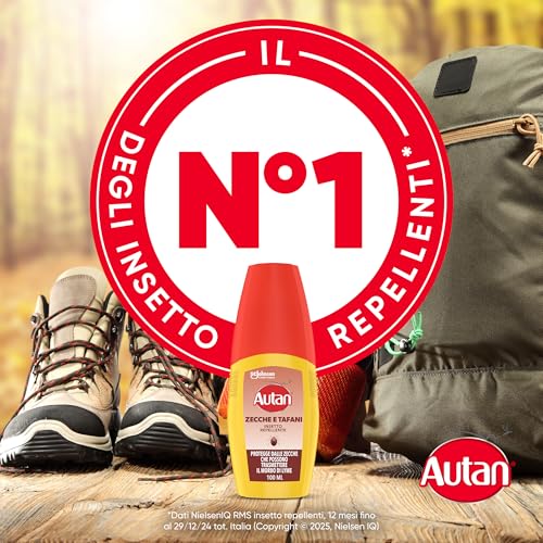 Autan Zecche e Tafani Vapo, Spray Antizecche e antizanzare Comuni, Tigre e Tropicali, Insetto Repellente, 1 Confezione da 100 ml - Immagine 5