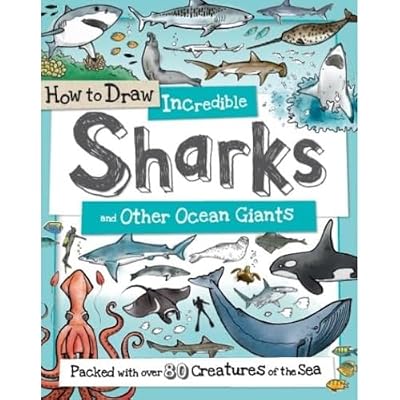 How to Daw Incredible Sharks and other Ocean Giants: 4