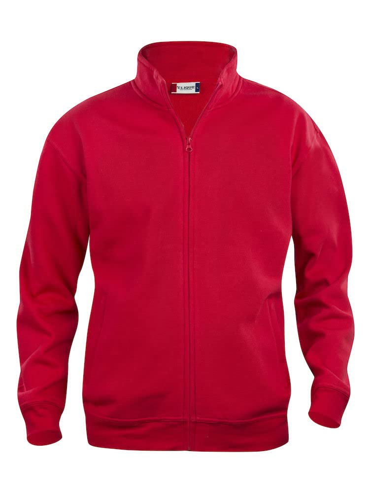 Felpa Ragazzo Cardigan con Zip Lunga Clique Personalizzabile con Stampe e Ricami PS 32524-BS