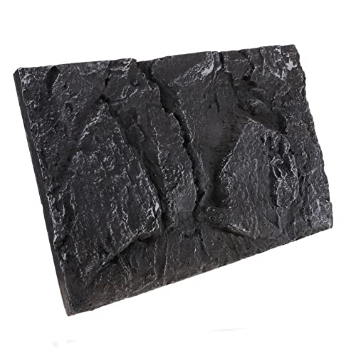 ORFOFE Décoration D'aquarium 3D pour Reptiles Décorative en PU Solide Taille Moyenne Paysage D'habitat Naturel Terrarium pour Tortues Et Reptiles