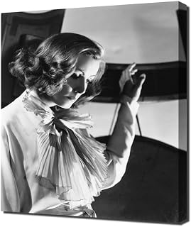 Garbo Greta Painted Veil The 01 - Canvas Print On A Wooden Frame - Perfect Picture For Wall Decoration