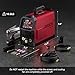 ARCCAPTAIN DC 5 In 1 TIG Welder With Pulse, 200Amp DC 5 In 1 HF/Lift/Pulse/Spot TIG & Stick, 110v/220v Dual Voltage LED Digital Display MultiProcess TIG Welding Machine with 2T/4T TIG200P