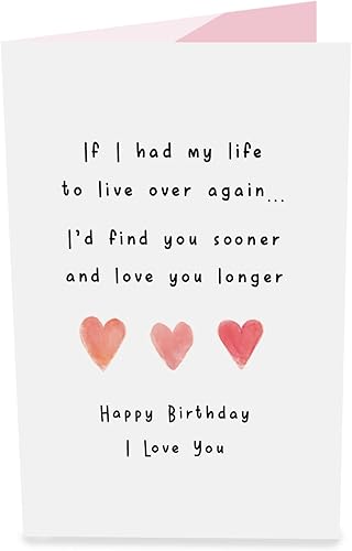 Miniatura 3 de CENTRAL 23 Tarjeta desplegable de amor  Tarjeta de cumpleaños para novio  Te amo más tiempo  Dulces tarjetas de felicitación 3D para hombres y