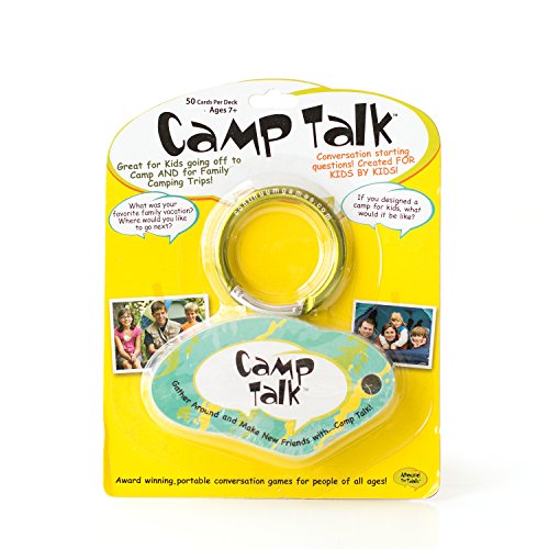 Camp Talk by Around The Table Games - Portable, Meaningful Conversation Starters