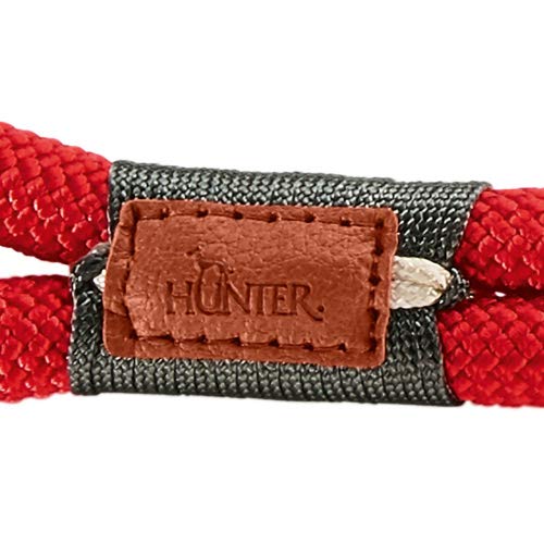 HUNTER OSS Hundehalsung, maritim, nautisch, M, rot
