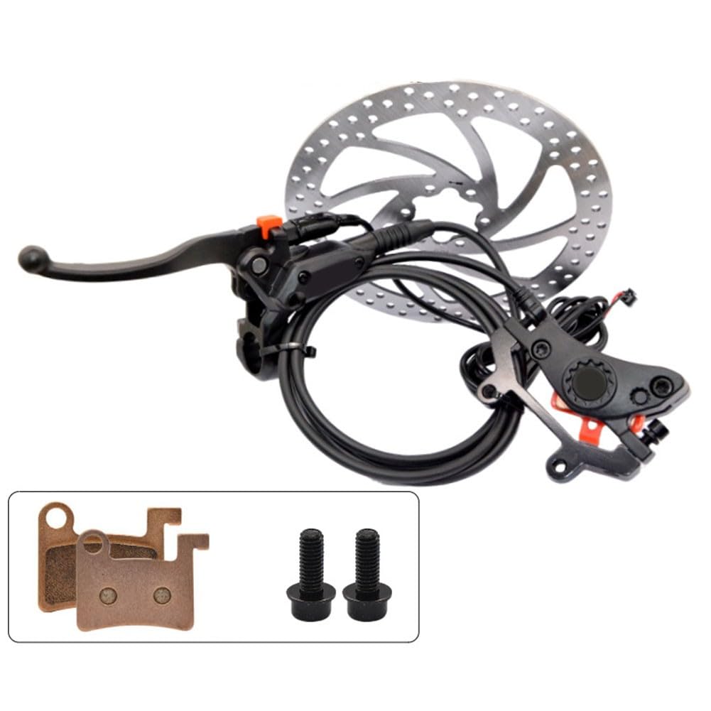 Ebike Fatbike Power Off Ensemble de freins à disque hydrauliques pliables pour vélo électrique 2 broches Connecteur Accessoires de cyclisme