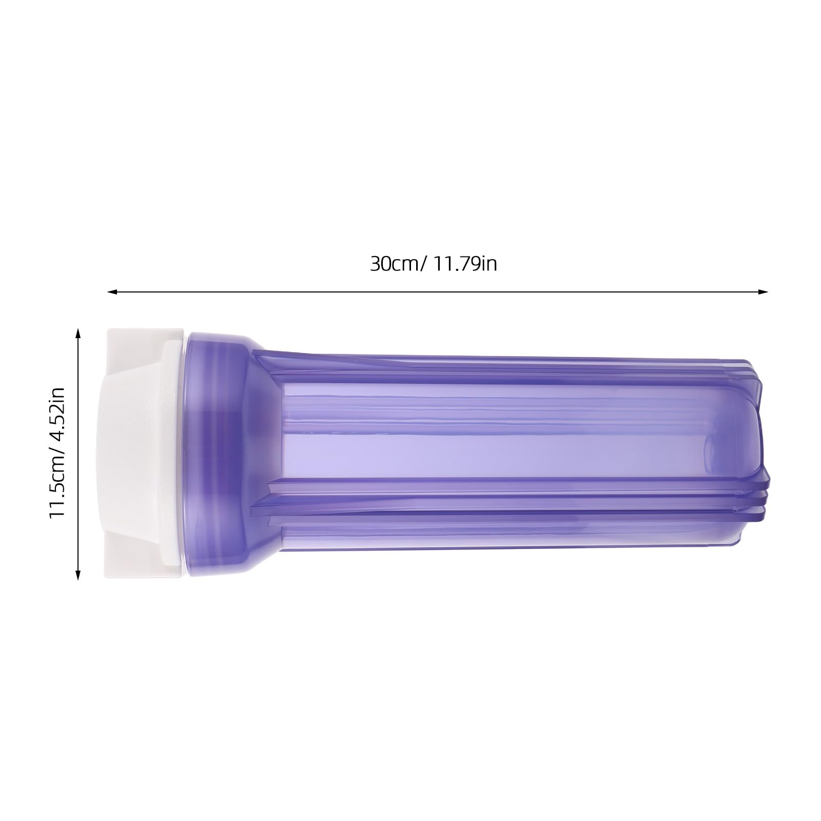 Boîtier de filtre à sédiments : Boîtier universel de 25,4 cm (10 pouces) - Support de préfiltre - Pièces de rechange pour systèmes sous évier et au point d'utilisation