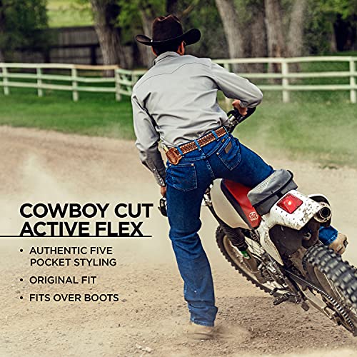 Cowboy Cut Active Flex Original Fit Jean, prewashed, 29X30 by Wrangler - Used condition - US$24.85