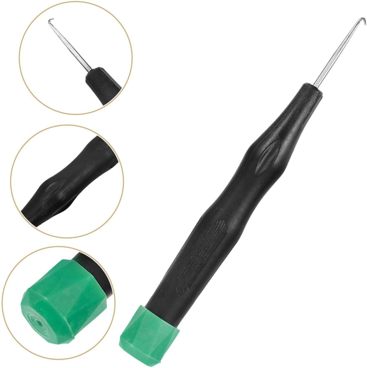 2pcs Sports Racket Stringing Machine Tools Kit Badminton Tennis Racket Threading Hook