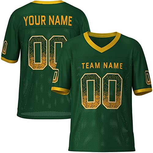 Custom Football Jersey Stitched/Printed Number Letters,Personanlized Sports Jerseys For Men/Women/Youth/Preschool #TOP26