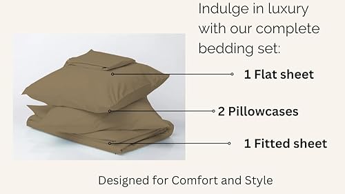 Miniatura 10 de SlumberWell Juego de sábanas flexibles divididas superiores para cama ajustable de 34 pulgadas, cabeza dividida, tamaño King, 400 hilos, algodón