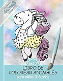  Vol. 2 LIBRO DE COLOREAR ANIMALES para niños 3-6 Años: 50 Animales Diseñados A Mano I Motivos Simples Para Niños Muy Pequeños I Preescolar I Libro de Actividades para Navidad, Cumpleaños, Vacaciones