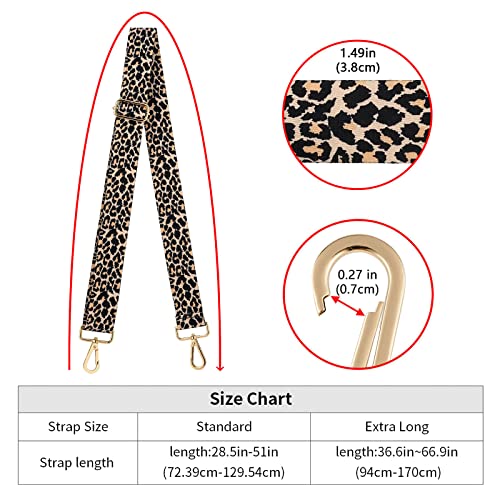 Image of ZOOEASS Wide Shoulder Strap Adjustable Replacement Belt Crossbody Canvas Bag Handbag