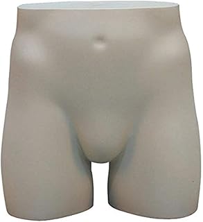 Econoco Male Hip Form, Milky White