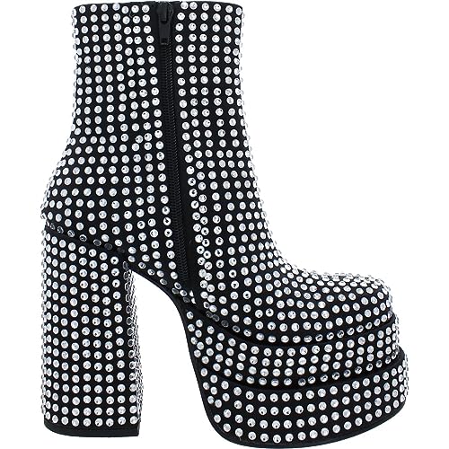 Steve Madden Women's Cobra Fashion Boot, Black, 8.5