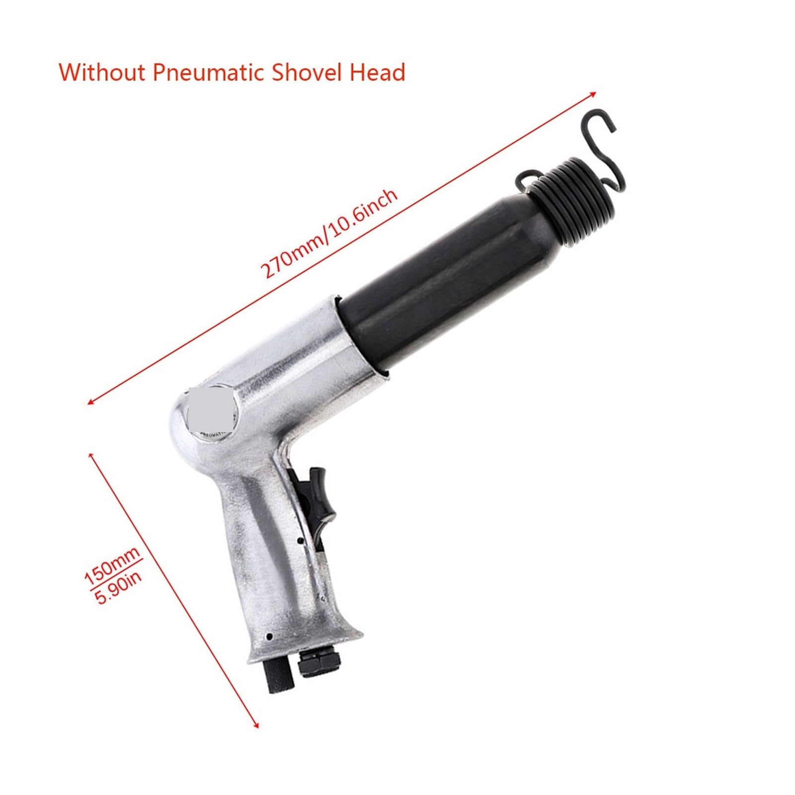 1/4 zoll 92mm Air Hammer Handheld Luft Schaufel Kleine Gas Schaufeln Rost Entferner Pneumatische Werkzeug for Rost Entfernung für Metallarbeiten