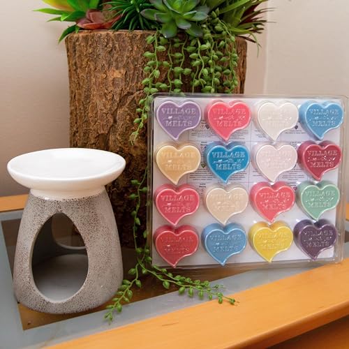 Mixed Bestselling Wax Melts - 16 Large Luxury Scented Heart Shaped Wax Melts - Up to 256 Hours of Fragrance - Pet Friendly, Cruelty Free & Vegan - Image 5