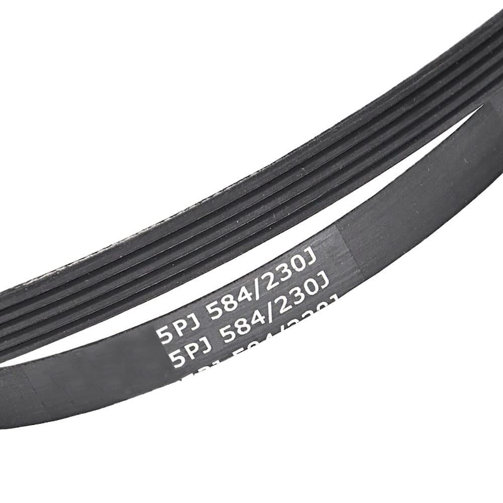 2pcs, V-Ribbed Drive Belts, Motor Belt For Treadmill, 5PJ584/230J