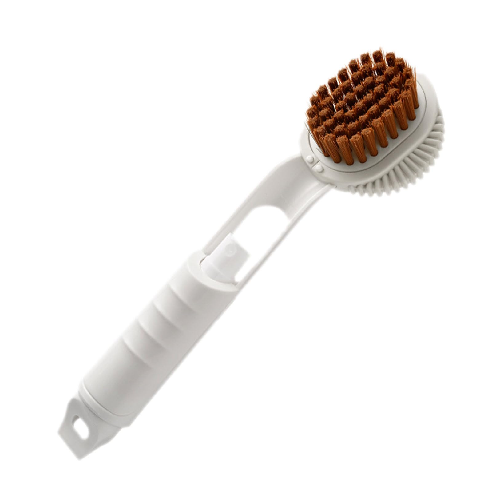 Jazuaiao Bristle Shoe Brush with Integrated Liquid Release Multipurpose Household Sneakers Brush Household Tool
