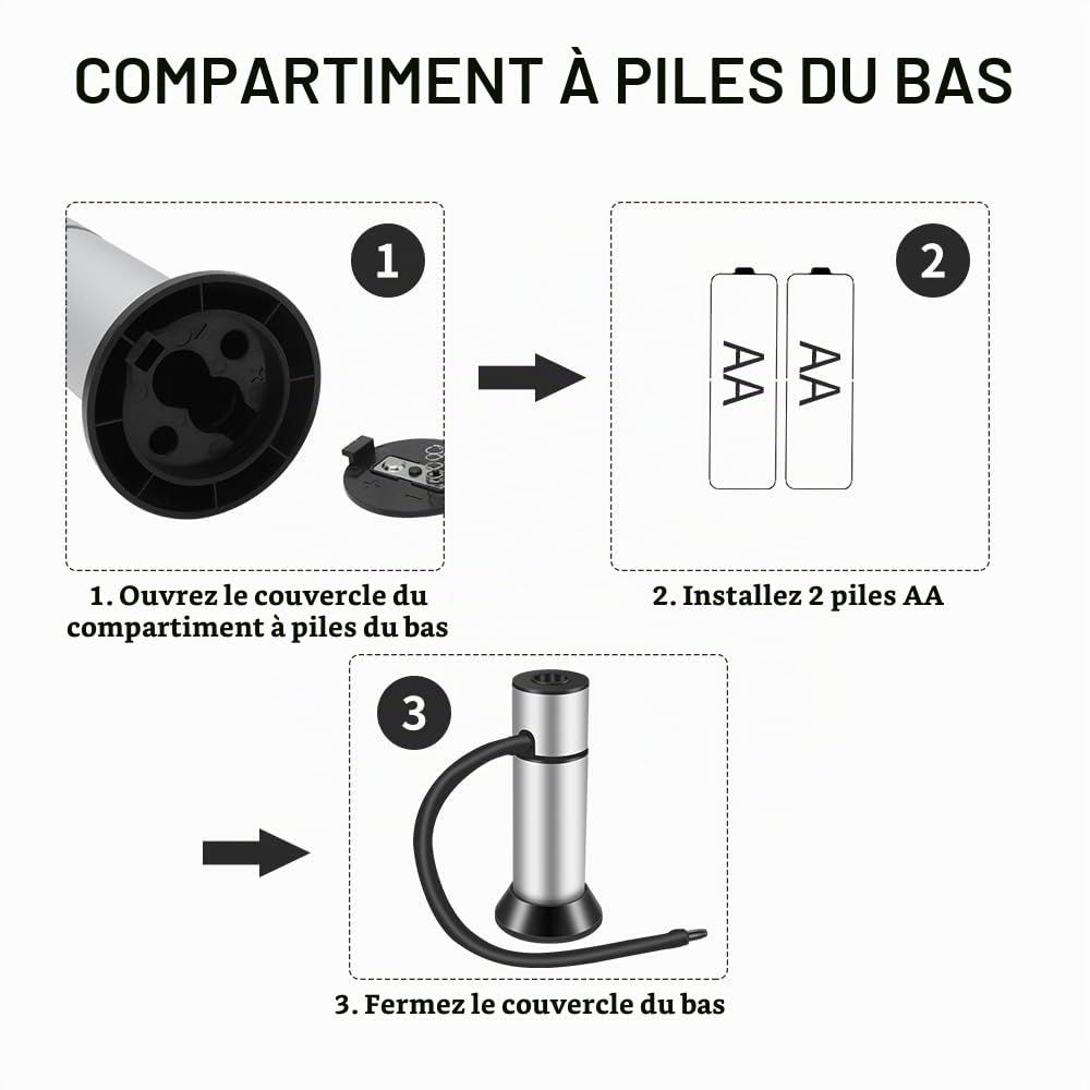 BORUIT Fumeur Portable Infusion Fumée Fraîche pour Améliorer Le Goût Smoke Fumeur Pistolet à Viande Fumée Pistolet Portatif avec des Copeaux De Bois pour La Nourriture, La Viande, Les Fromages