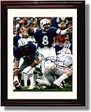 BYU Steve Young Autograph Promo Print - Brigham Young University - Framed 8x10