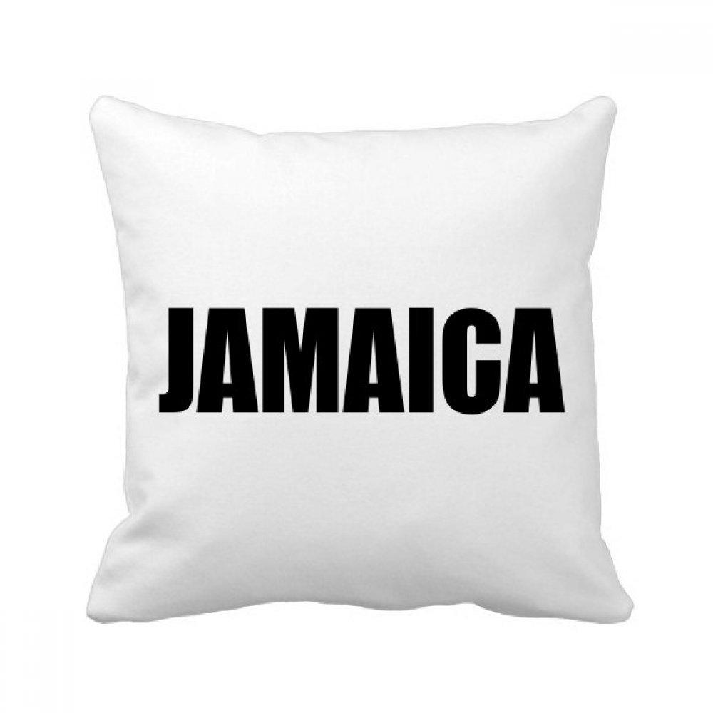 Coussin Jamaïque multicolore cadeau idéal souvenir de voyage et décoration maison