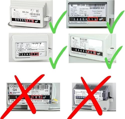 Smartnetz Smart Gas Reader 5 BK4 / BK G4- WiFi mit APP Anbindung & Tasmota INAPP Fernsteuerung | WLAN | MQTT | HOMEASSISTANT | Für alle BK4 Modelle Gaszähler AUSLESEN (Gasreader 5)