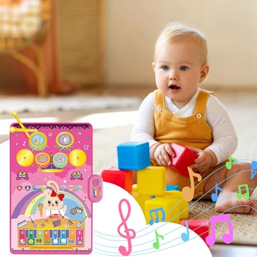 Couverture sensorielle mat musical et jouet d'apprentissage enfant - 3