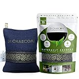Dr. CHARCOAL Car Air Purifier, Lasts 1 Year, Removes Bad Smell and Moisture, Can also be used in Bathrooms and Kitchen, 200G