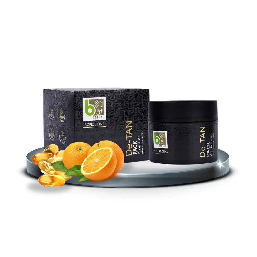 De-Tan Skin Brightening Face Pack, 100g | Almond Oil & Lemon, Helps Reduce Tan, Dullness and Appearance of Dark Spots, Improves Skin Texture, All Skin Types-image-35