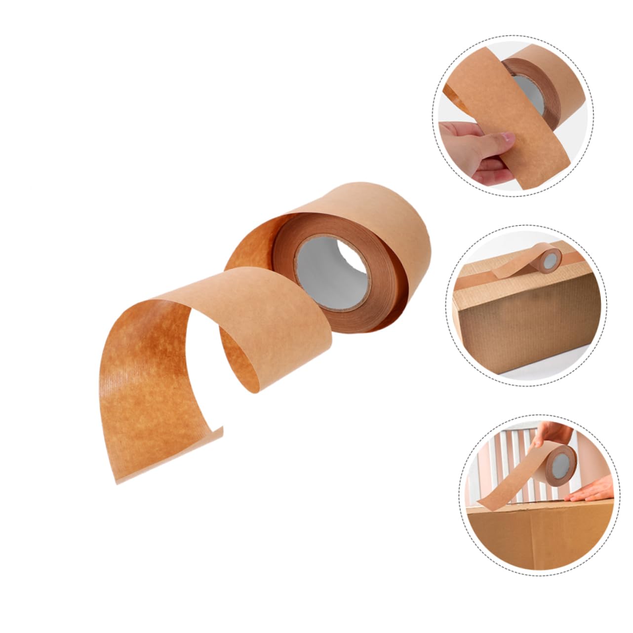 Housoutil 3 Set Nastro Adesivo Nastro Resistente Per Spedizioni E Sigillatura Scrivibile E Facile Usare 3 * 3