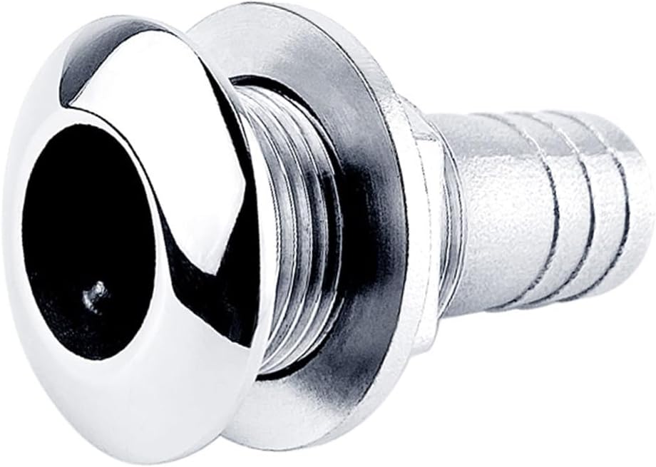 Marine Hardware Marine Hardware Stainless Steel 316 Thru Hull Plumbing Fitting Outlet Drain Joint for 3/4" or 1" Hose Boat Yacht Accessories