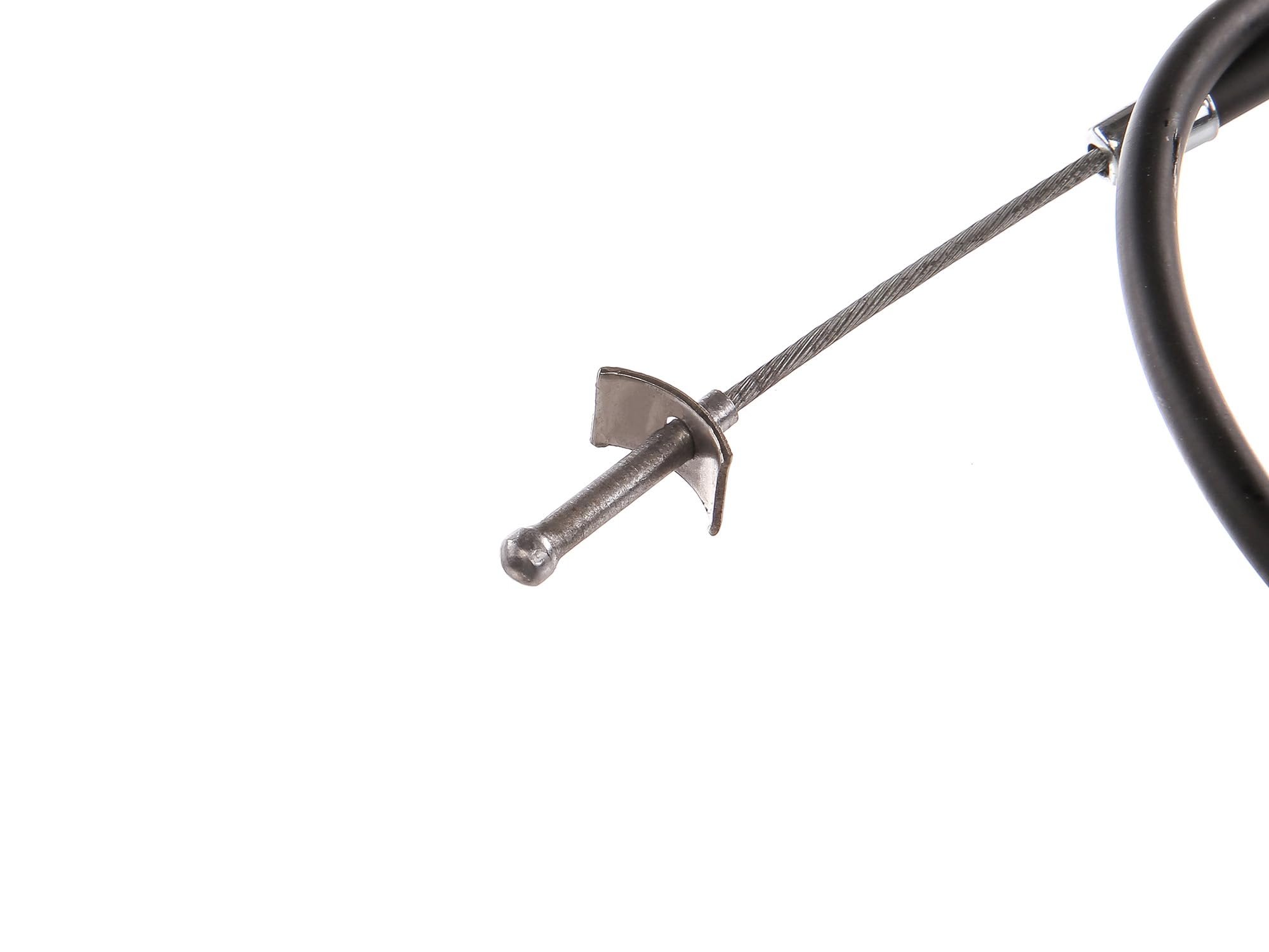 Bowdenzug-Set schwarz, ab Bj.75, Starter Fkt.-länge 38mm, Bremshebel außen