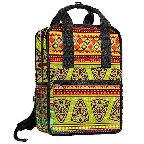 Sac à dos pour garçon Tribe finis les sacs fragiles grâce au tissu Afrique renforcé