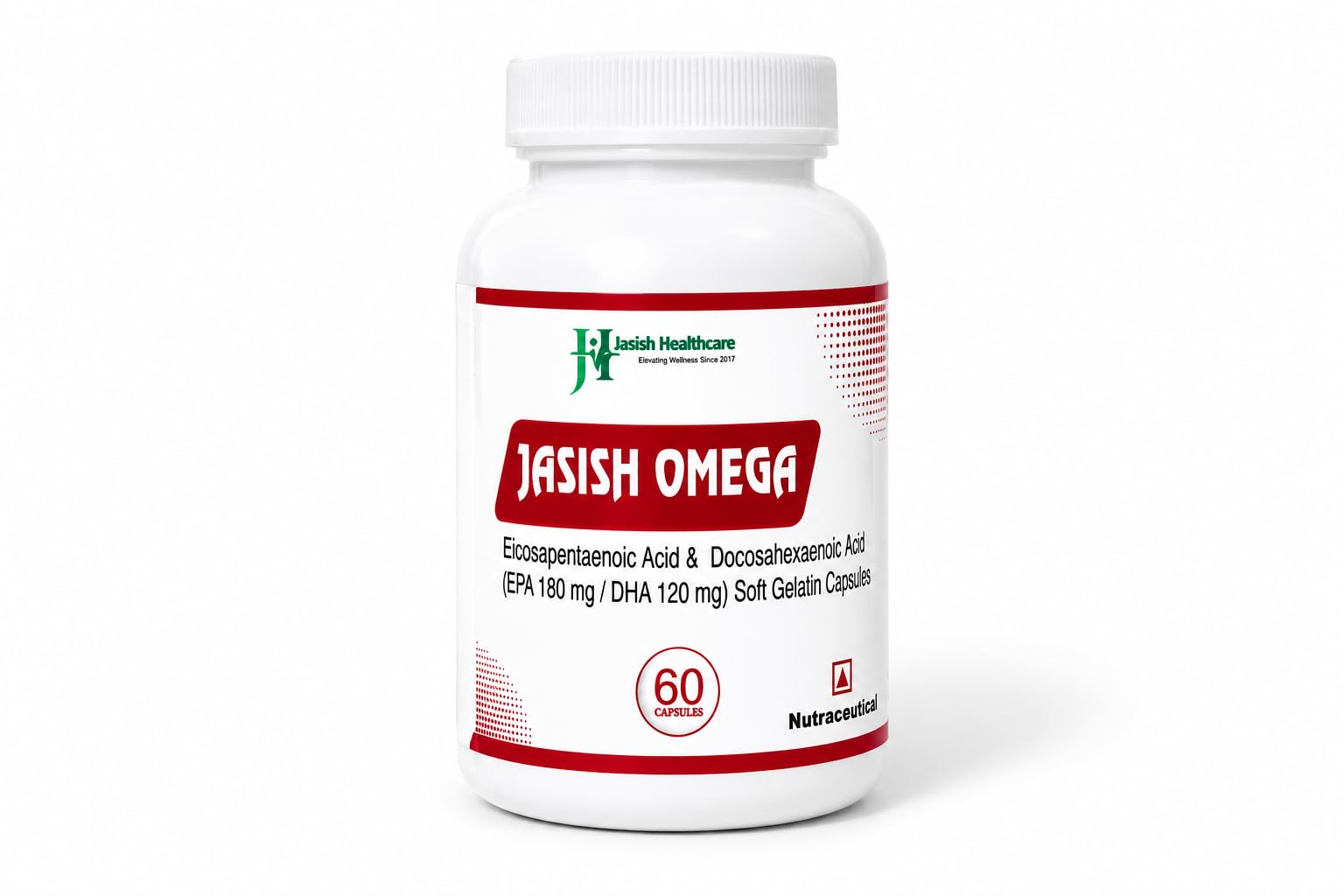 Omega-3 Capsules | Balanced Formulation 180 EPA & 120 DHA Supplement for Heart Health, Brain Function & Eye Support | Easy-to-consume Softgels | Clinically-Graded Fatty Acids | 60 Capsules-picture-14