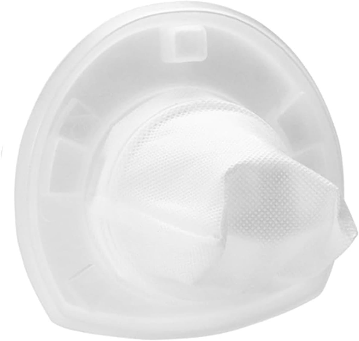 TAODAN 2PCS High Density Nonwoven Fabric Vacuum Cleaner Filter Cartridge Strainer Screen Replacement Parts for Filtering Pet Hair and Smoke image 2