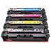Produktbild AAMM CF510A CF511A CF512A CF513A Tonerkartusche, Ersatz für HP Color Laserjet pro M154 MFP M180 M180n m181 m181fw (204A)