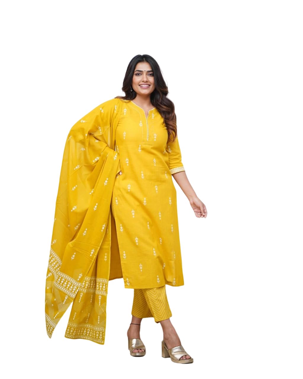 FABNEX Kurta Set for Women | Women Kurta Set with Dupatta | Women Kurta Sets Kurtis | Women Kurta Pant Set (K-94-95)