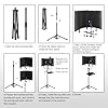 Aokeo Studio Recording Microphone Isolation Shield with Pop Filter,Tripod Stand,Tray,High Density Absorbent Foam Suitable for Singing,Recording Vocals(AO-504 With Stand) #3