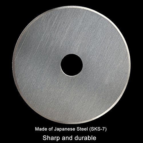 45Mm Rotary Cutter And Trimmer Refill Blades For Fiskars By Somolux, 10Pcs Replace Blades For Quilting Scrapbooking Sewing Sharp And Durable … #TOP5