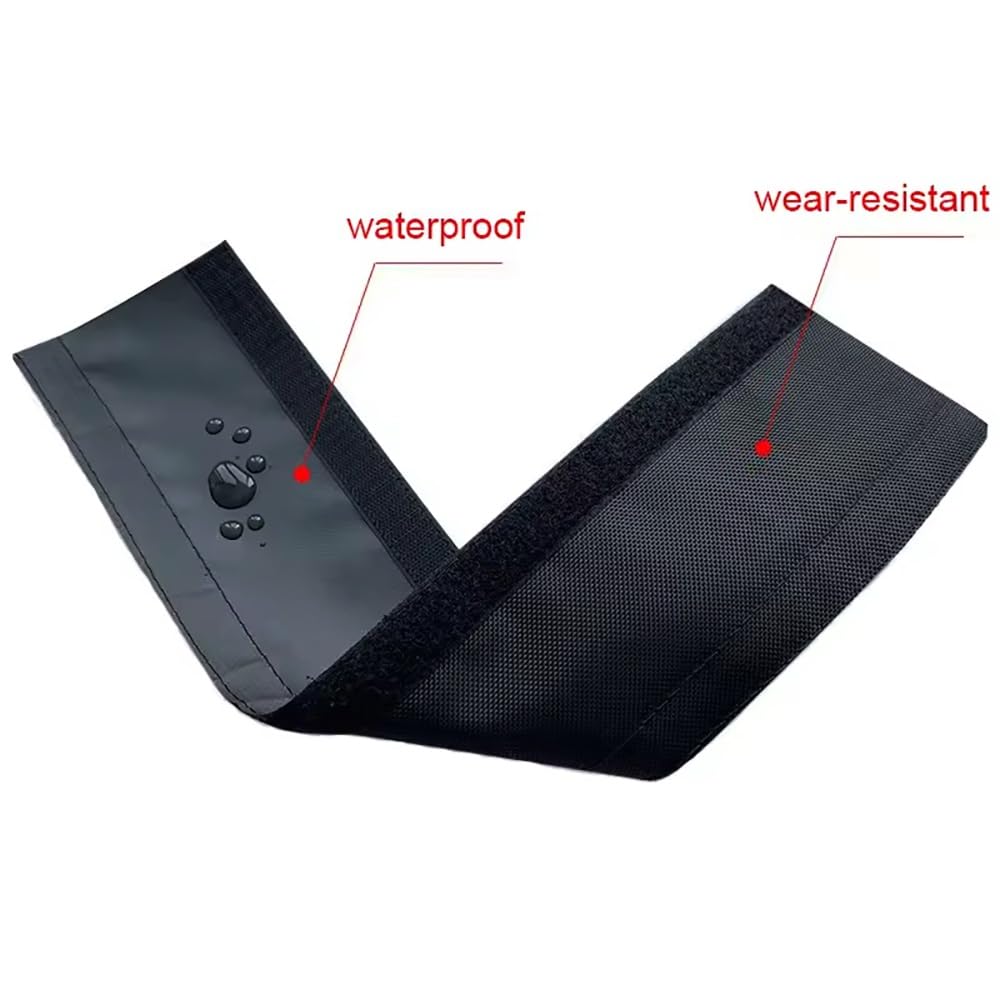 Organizer Tekstylnej Manetki Kablowej Rzepowej (ID 15-100mm) 1/3/5M - Nylon+PVC, Wodoodporny, Ognioodporny, Przewijka Przewodów, Ochrona Przewodów(5Meters,ID 100mm)
