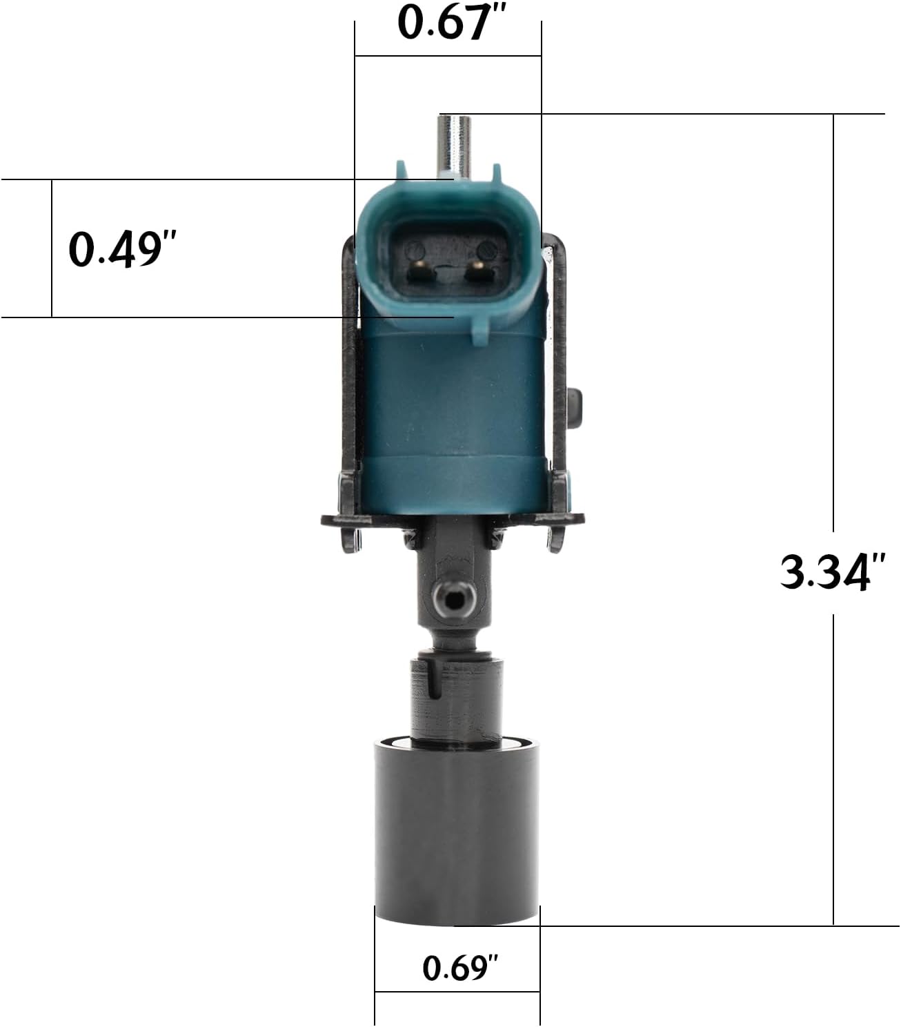 9091012080 Vapor Canister Purge Valve Compatible with Toyota 1992-2001 Camry 2.2L 3.0L, 1995-1996 Avalon 3.0L,1999-2001 Solara 2.2L,1992-1993 Celica 2.2L,1992-1995 Mr2 2.2L,