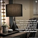 GE CYNC Smart Full Color A19 LED Light Bulb, 60W Replacement, Bluetooth/Wi-Fi Enabled, Alexa + Google Home Compatible Without Hub, 2-Pack (Packaging May Vary) - Image 5