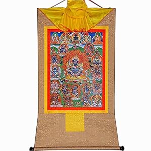 Gandhanra Dharmapala Mahakala Thangka Wandbehang