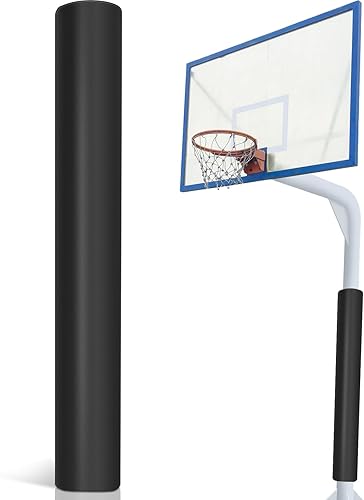 Liliful Almohadillas para bastón de baloncesto de 72 pulgadas de alto IDurable para bastones de baloncesto, se adapta a postes redondos o cuadrados