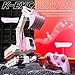 SLANDI 1:24 Pink Alloy Excavator 2.4G RC Engineering Vehicle 6-Channel RC with Lights and Music Pink Alloy RC Excavator Toy Set